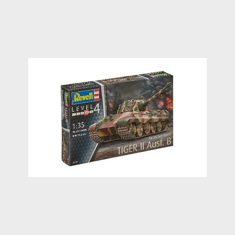 Revell - TigerII Ausf,B (Henschel Turret)