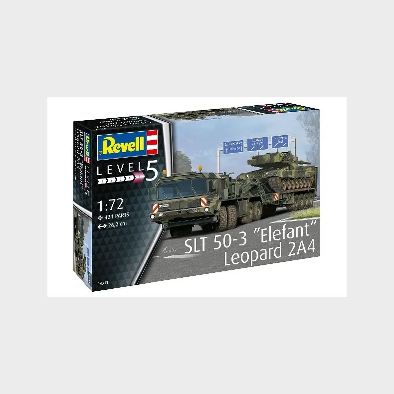 Revell - SLT 50-3 Elefant + Leopard 2A4