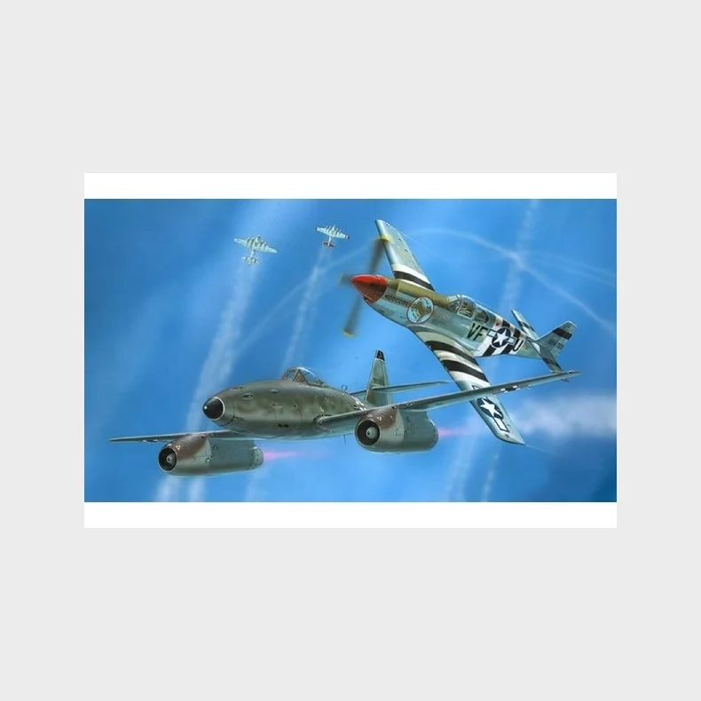 Combat Set Me262 & P-51B 1:72