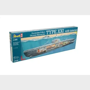 Revell - U-Boat XXI Type w, Interieur