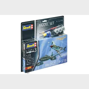 Revell - Model Set Combat Set Me262 & P-51B