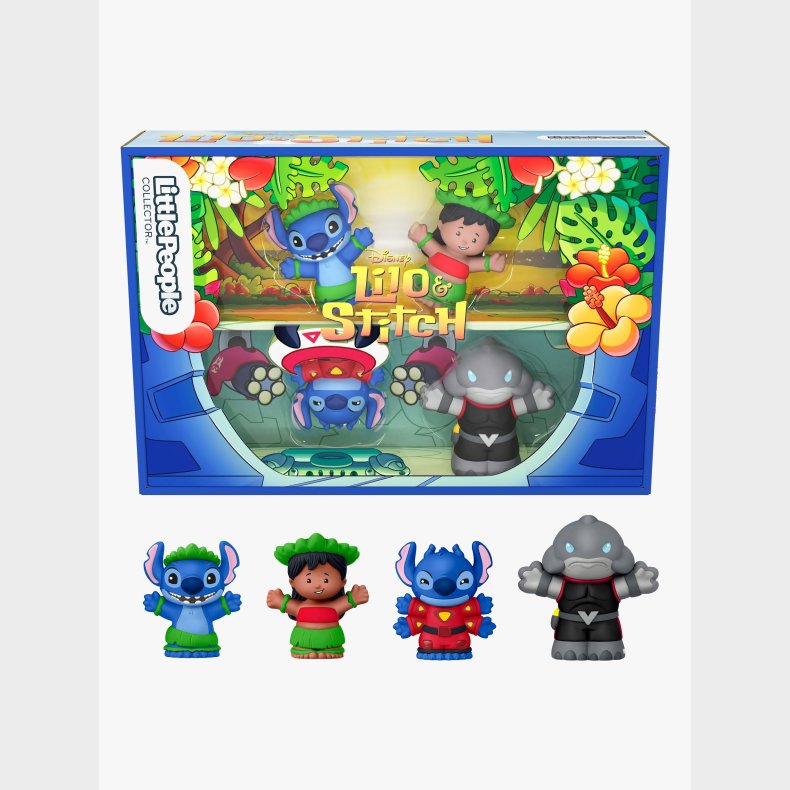 Fisher-Price Lilo &  Stitch Little People Collector Figurer