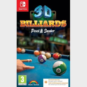 3d Billiards: Pool And Snooker - Kode I Boks  - Nintendo Switch