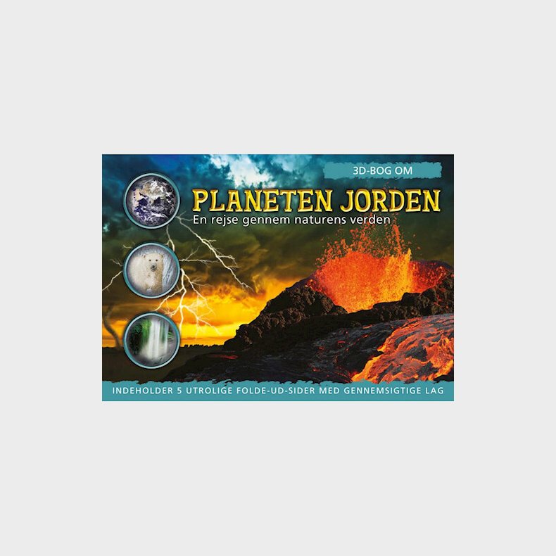 3d Bog Om Planeten Jorden - Jen Green - Bog