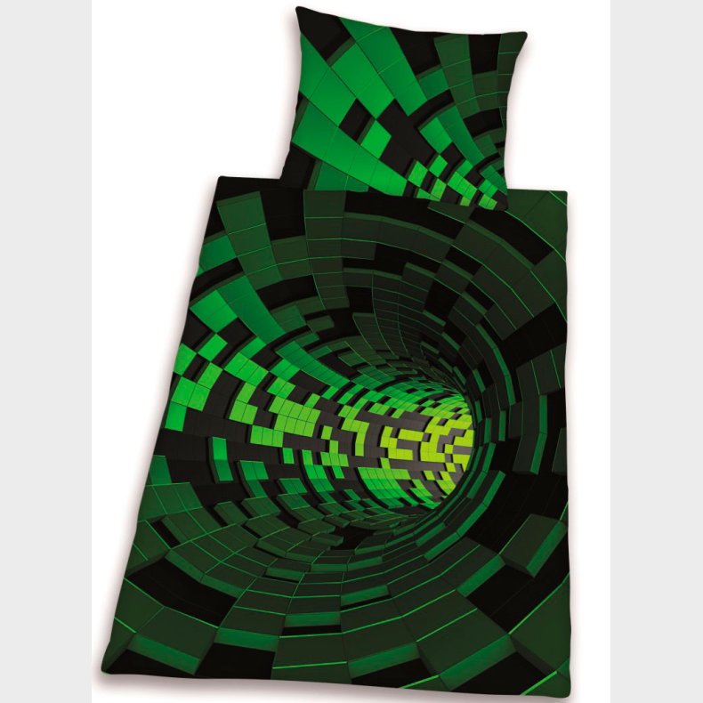 3D EFFECT Senget�j model 2 - 100 procent bomuld