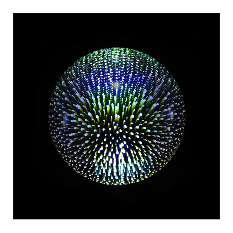 Robetoy | 3D glas lampe m. LED lys