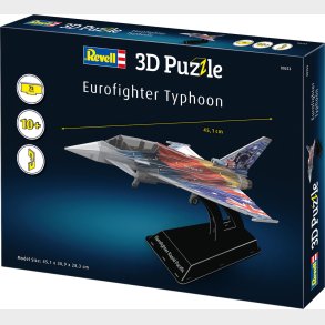 3d Puzzle Eurofighter Typhoon 'rapid Pacific' - 00253 - Revell