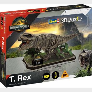 3d Puzzle Jurassic World Rebirth, New Dinosaur B - 00246 - Revell