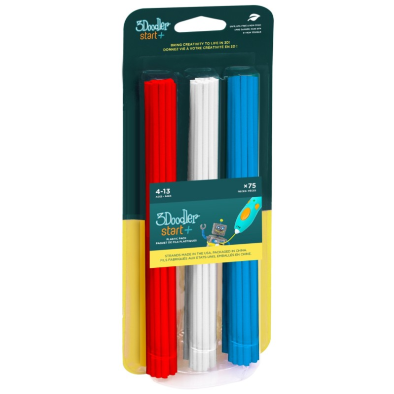 3Doodler Start+ | Refill farvemix 1, 75 stk