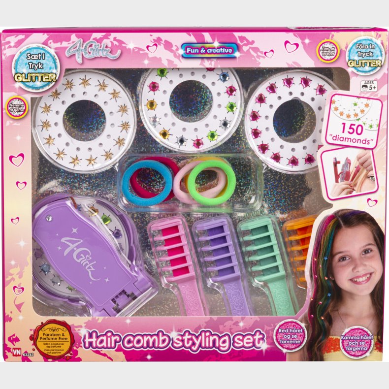 4-girlz - Hrpyntest M/ Kamme