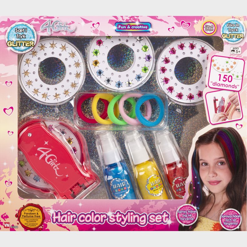 4-girlz - Hrpyntest M/ Spray