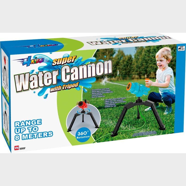 4-kids - Vand-kanon Bl/rd