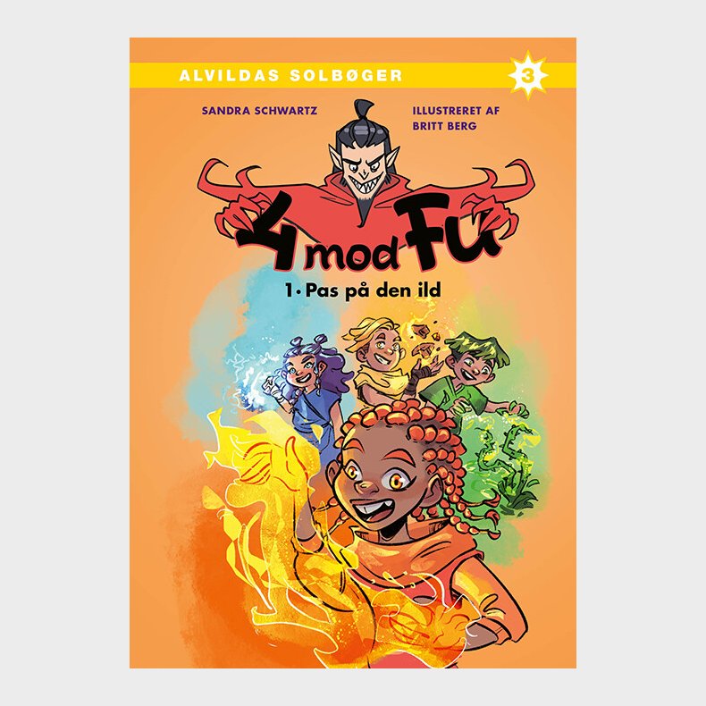 4 Mod Fu: Pas P Den Ild - Sandra Schwartz - Bog