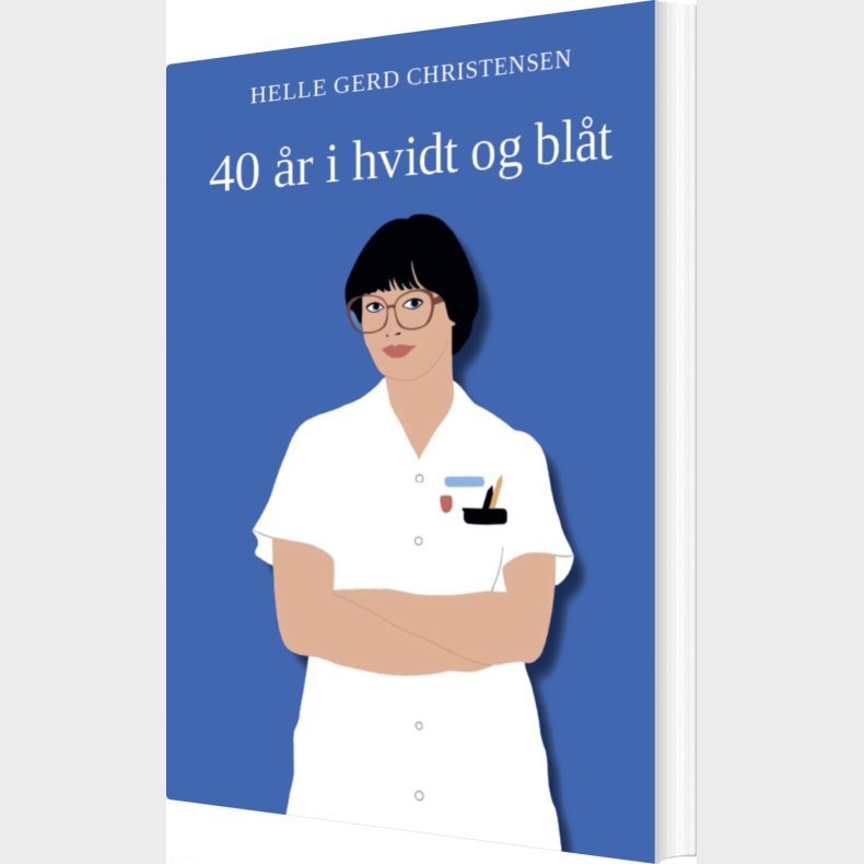 40 r I Hvidt Og Blt - Helle Gerd Christensen - Bog