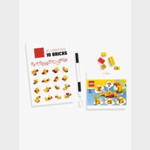 LEGO Duck Build Notesbog med Gel�pen