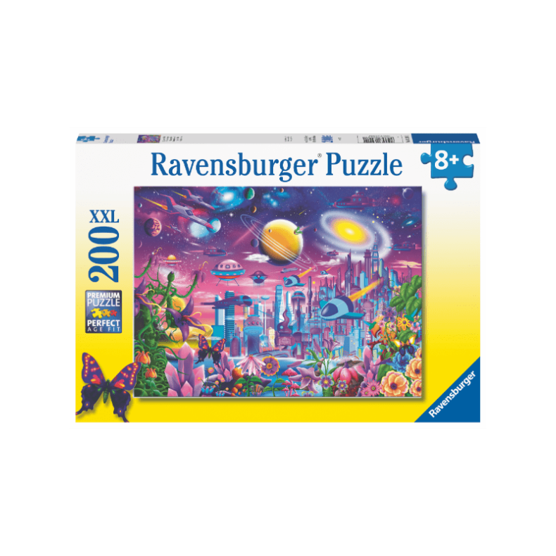 Puslespil Cosmic City 200 Brikker  - Legekammeraten.dk