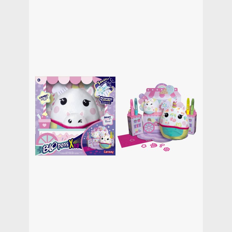 Blo Pens X-tra Candy Rose Squishy-figur med Farveblyant