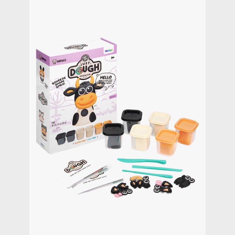 Just Dough Modellervoks Ko 57 g, 6-pak