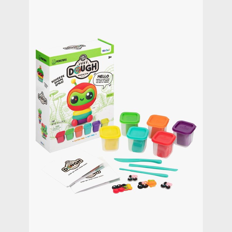 Just Dough Modellervoks Udl�nding 57 g, 6-pak