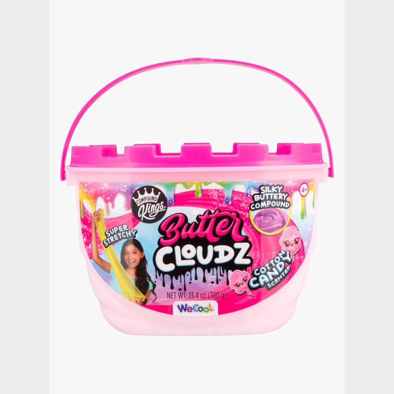 Compound Kings Butter Cloudz Slime Pink Cotton Candy, 380 g