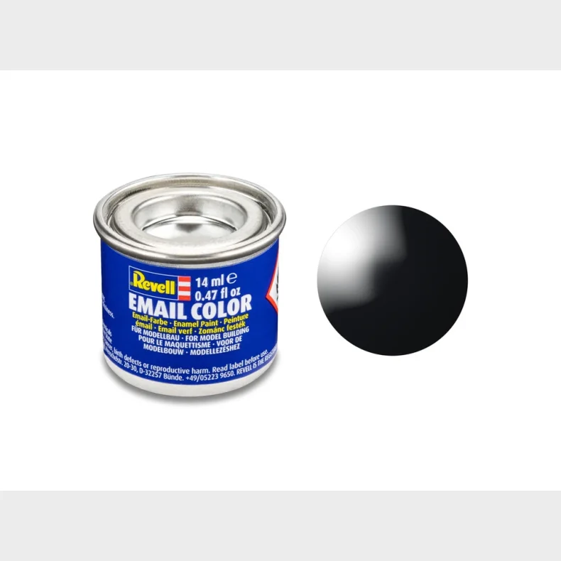 Revell - Enamel 14 ml. black, gloss