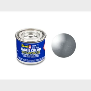 Revell - Enamel 14 ml. steel metallic