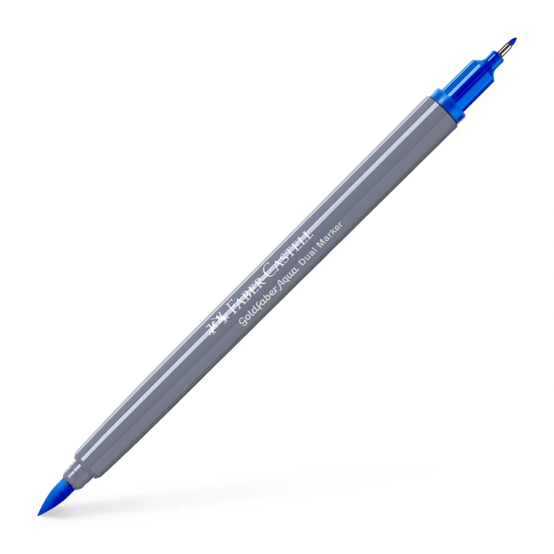Tusser dobbelt Goldfaber Aqua phthalo blue 110