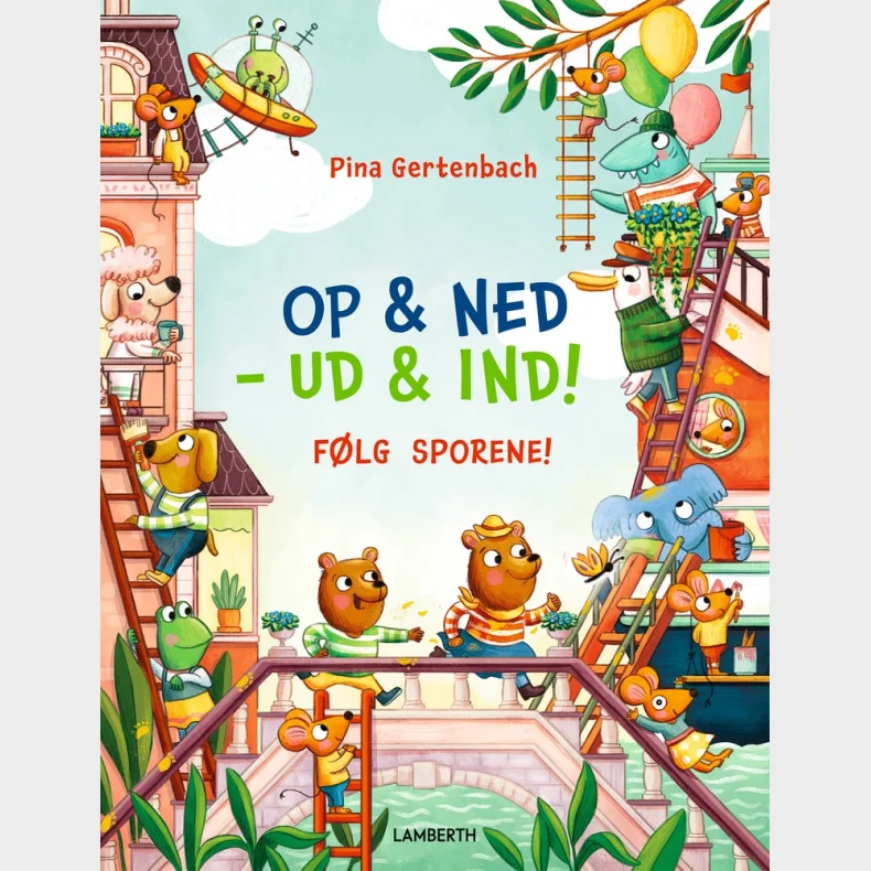 Op og ned - ud og ind! - F�lg sporene