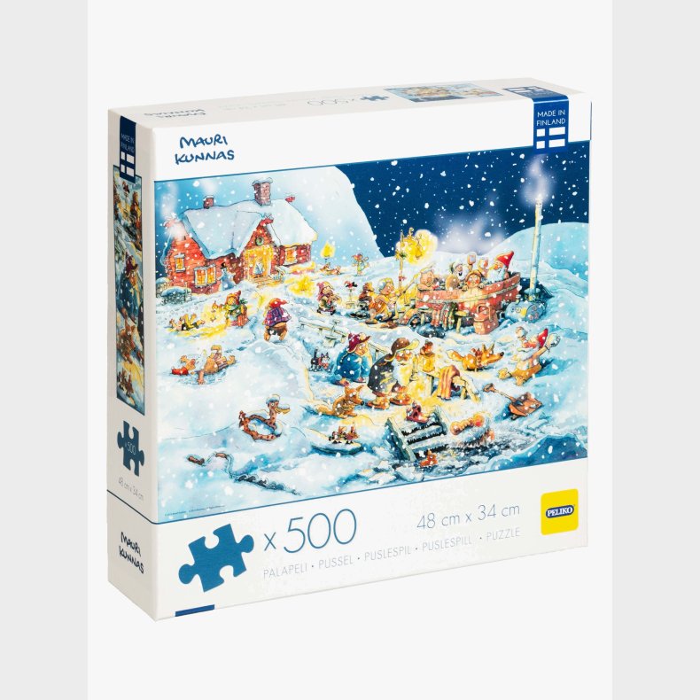 Peliko Mauri Kunnas Julepuslespil 500 Brikker