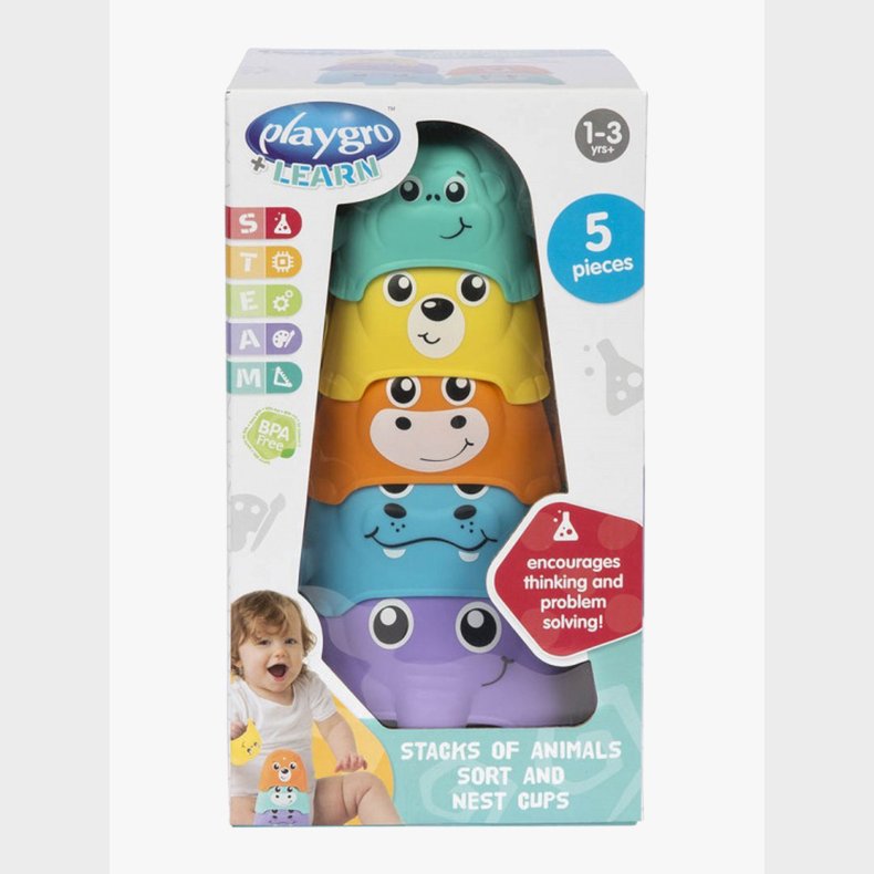 PlayGro Stacks Of Animals Sort