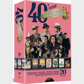 40'ernes Danske Filmklassikere - DVD - Film