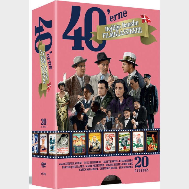 40'ernes Danske Filmklassikere - DVD - Film