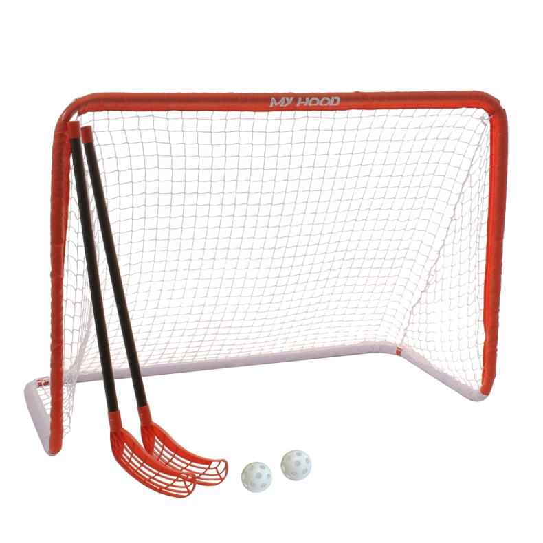 My Hood | Hockey/Floorball inkl. 2 stave + 2 bolde