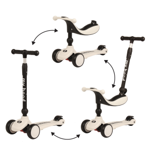 My Hood | Lbehjul/Lbecykel - Kick'n'Ride, Cool Gray