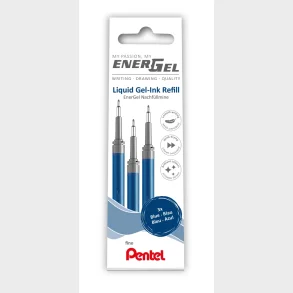 Refill Pentel 3 stk Energel 0,5mm bl