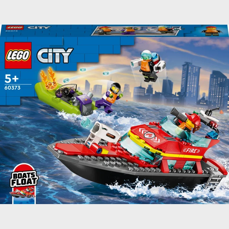 60373 LEGO City Fire Brandv�snets redningsb�d