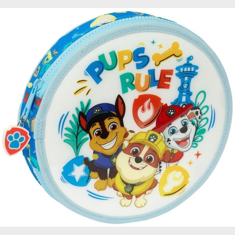 Paw Patrol Rund Penalhus Pups Rule, Bl