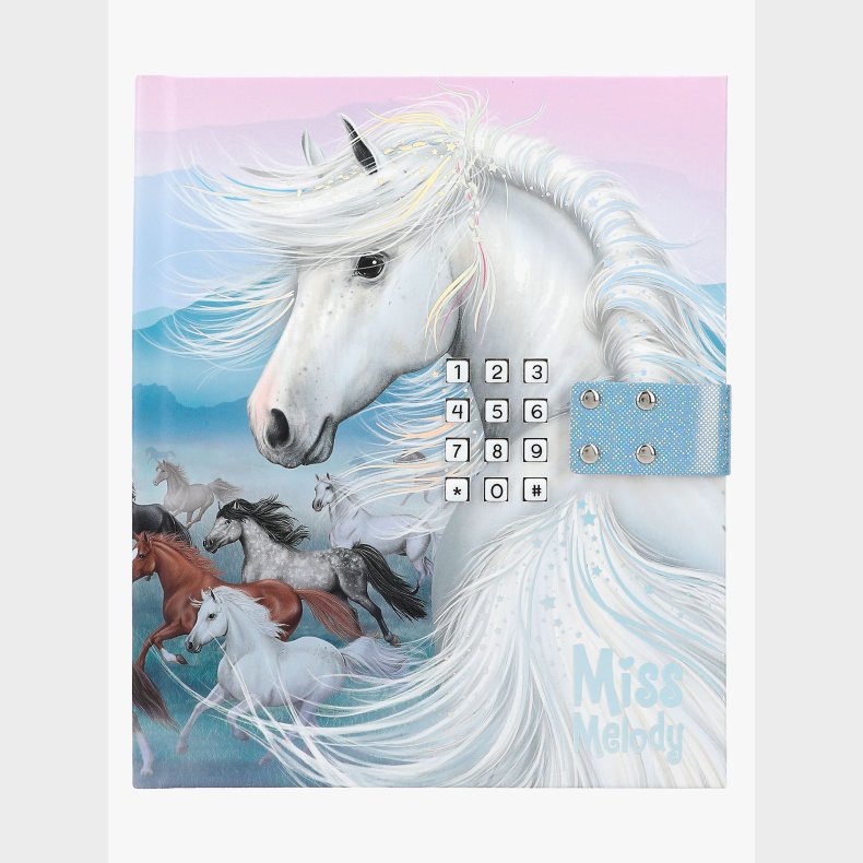 Miss Melody Dagbog med Kode &  Musik