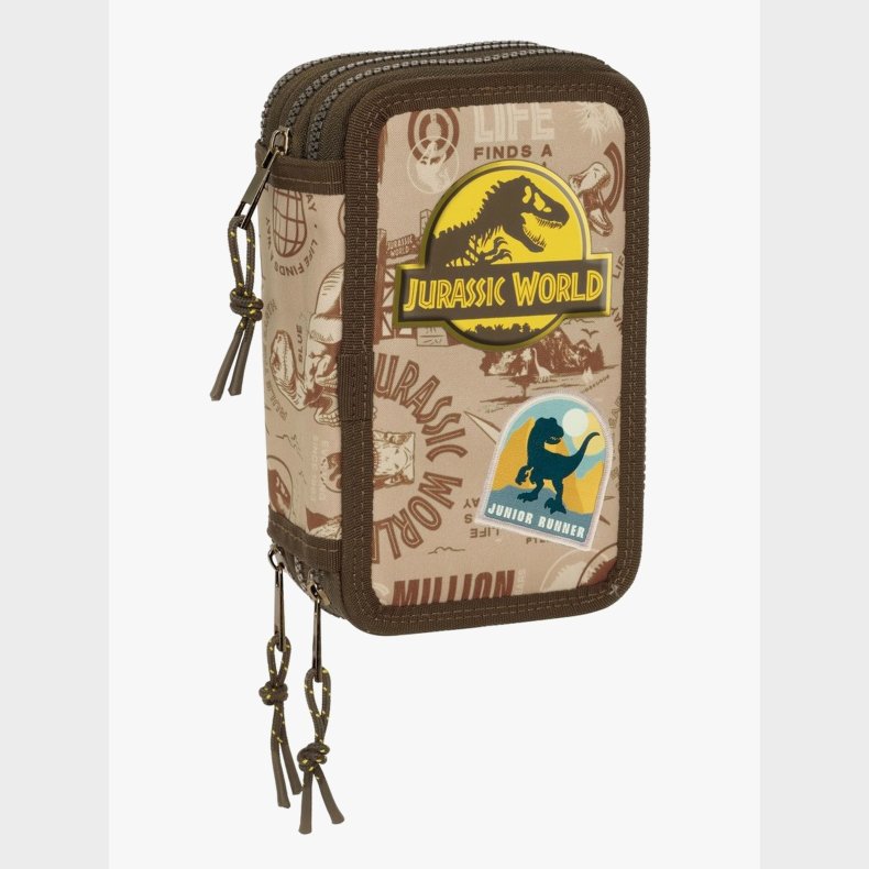 Jurassic World Penalhus med 3 Rum, Sandfarvet