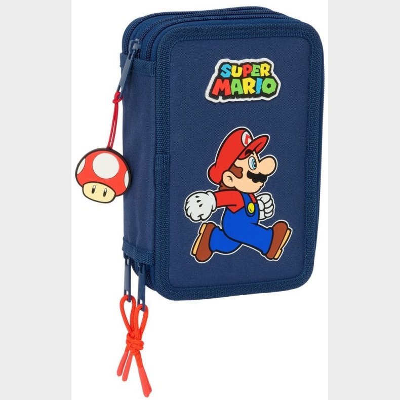 Nintendo Super Mario Penalhus med 3 Rum, Rd/Bl