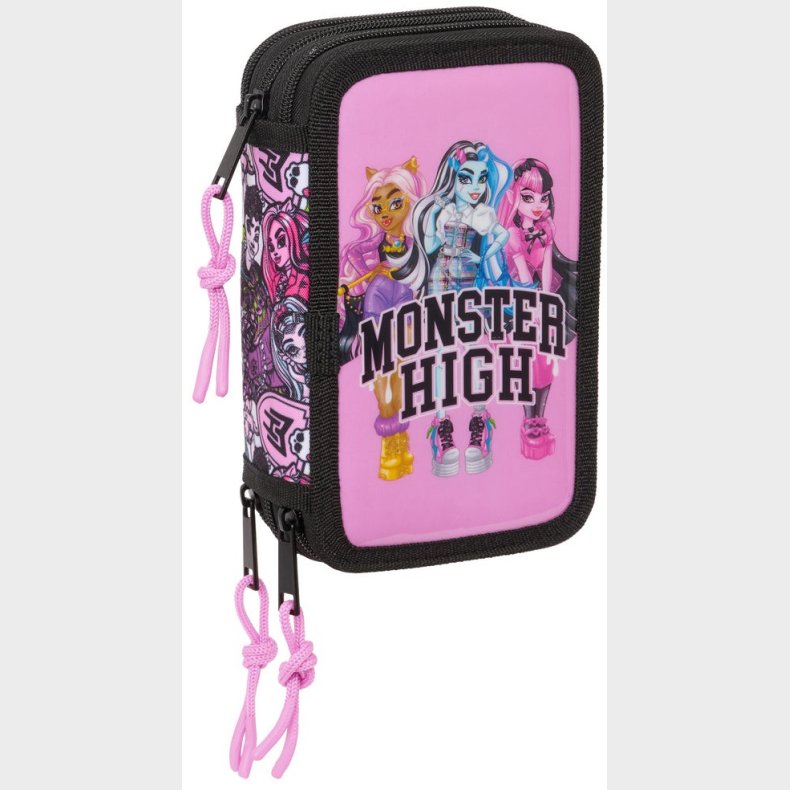 Monster High Drama Penalhus med 3 Rum 36 Dele