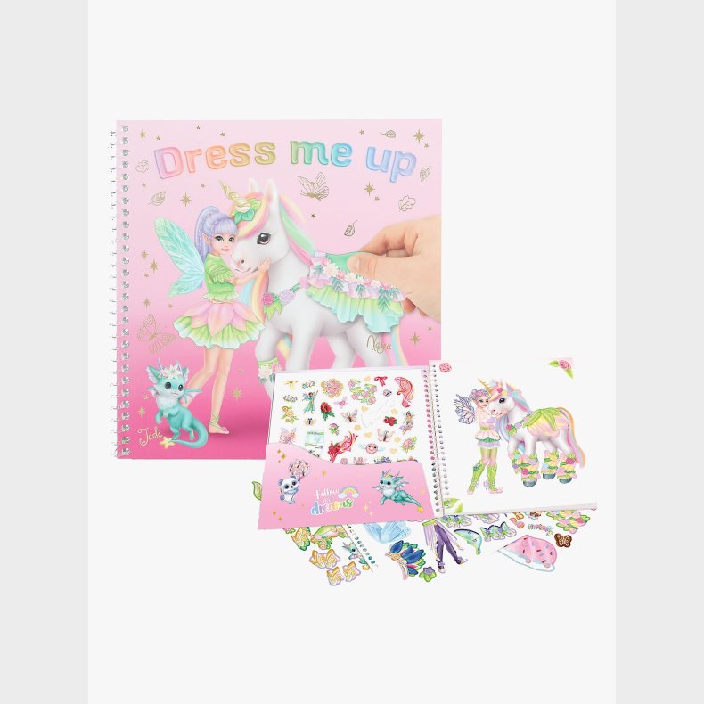 Ylvi &  the Minimoomis Klisterm�rkebog Dress Me Up