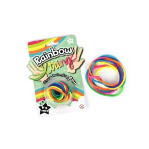 Finger Elastik Rainbow String - Legekammeraten.dk