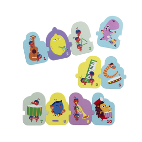 DR / Danmarks Radio | Puslespil m. 10 brikker - Pindsvinet Brste