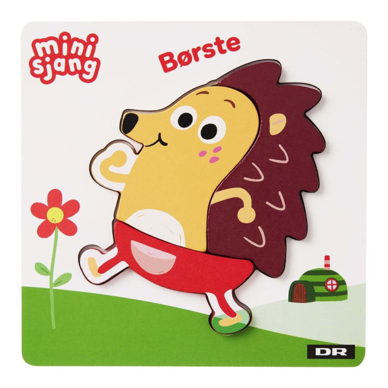 DR / Danmarks Radio | Trpuslespil m. 3 brikker - Pindsvinet Brste