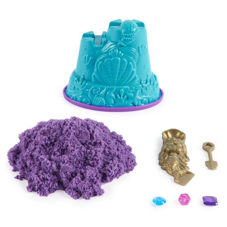 Kinetic Sand - Havfrue-lilla m. glitter, 141 gr.