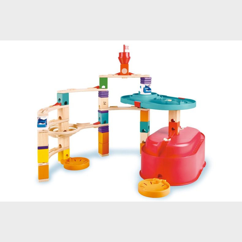 Hape | Quadrilla kuglebane - Bucket, 65 dele