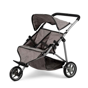 Tvillinge Dukkeklapvogn Gr�