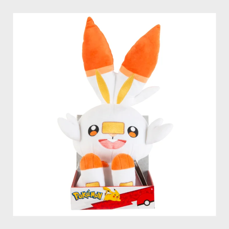 Pokmon Scorbunny bamse 30 cm