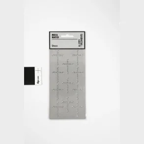 Rhinstenskors 11stk slv